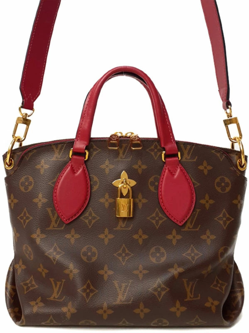 Louis Vuitton Monogram Flower Zipped Tote Bag